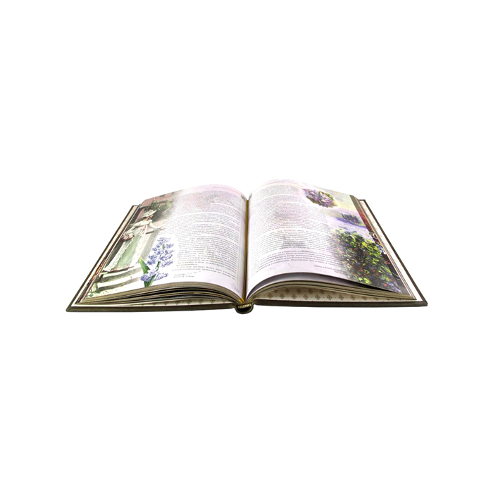 Gift set "Flowers" with the book "Myths and legends about flowers" and panels